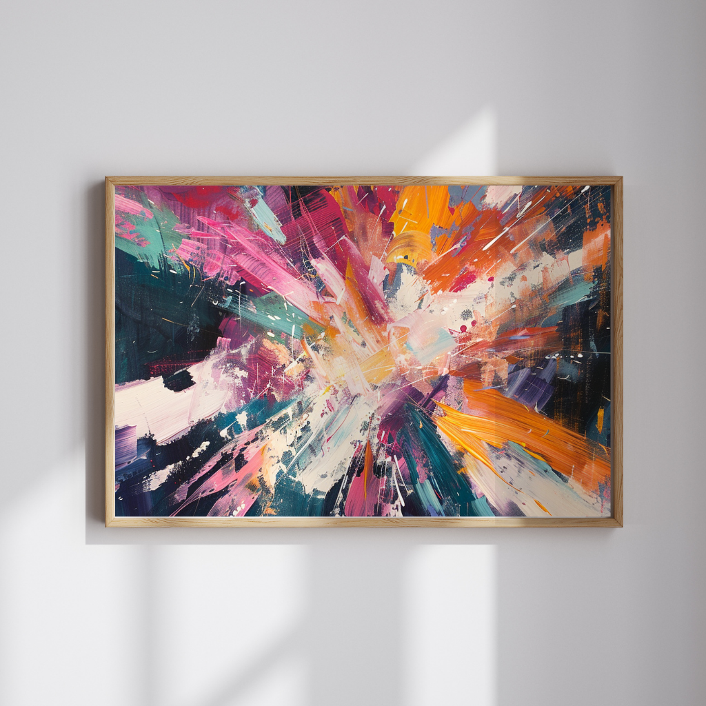 Cosmic Burst - Vivid Energy Explosion