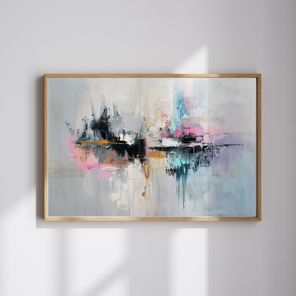 Dreamburst – Abstract Color Explosion Art Print