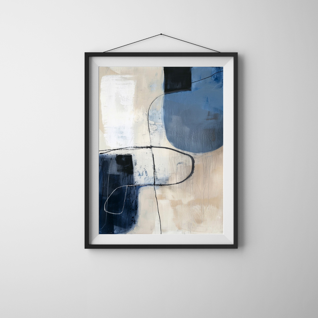 Crossing – Abstract Composition