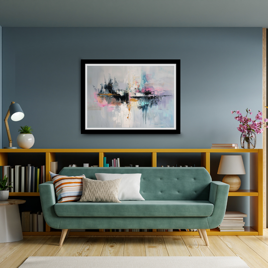 Dreamburst – Abstract Color Explosion Art Print