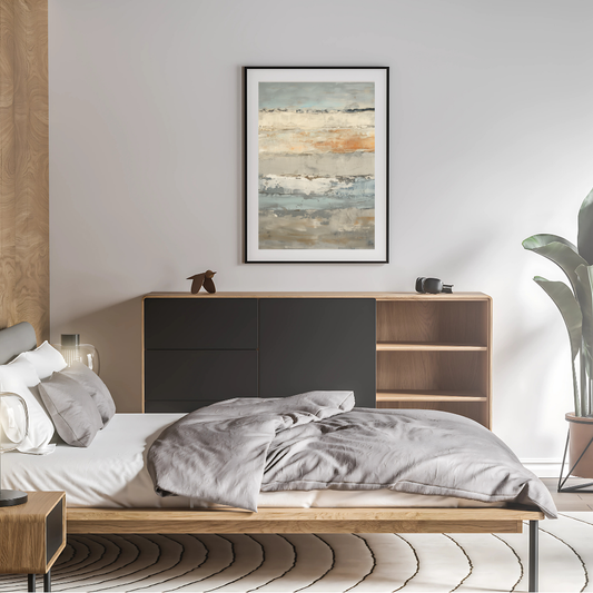 Earth Layers – Soft Horizon Abstract