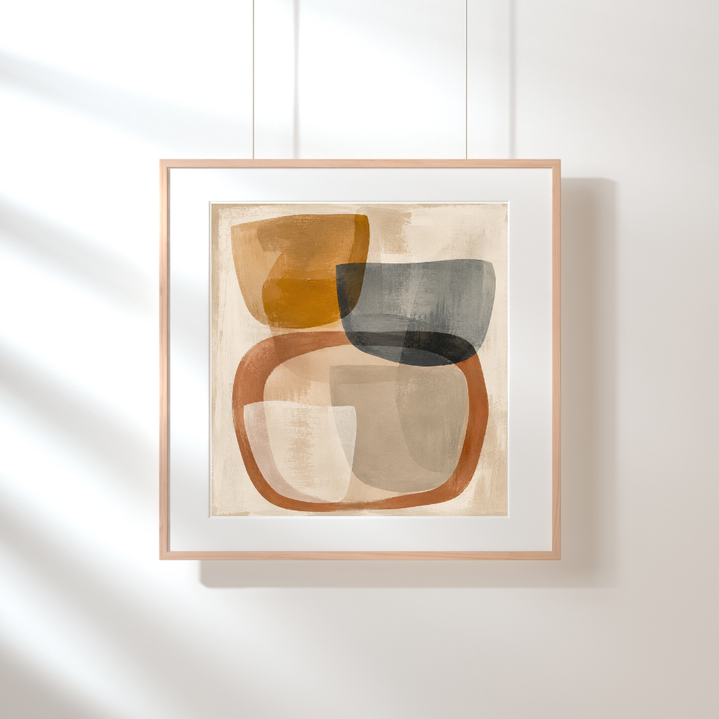 Gathered – Layered Organic Composition