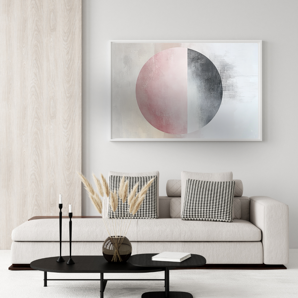 Inner Horizon - Meditative Abstract with Soft Gradients