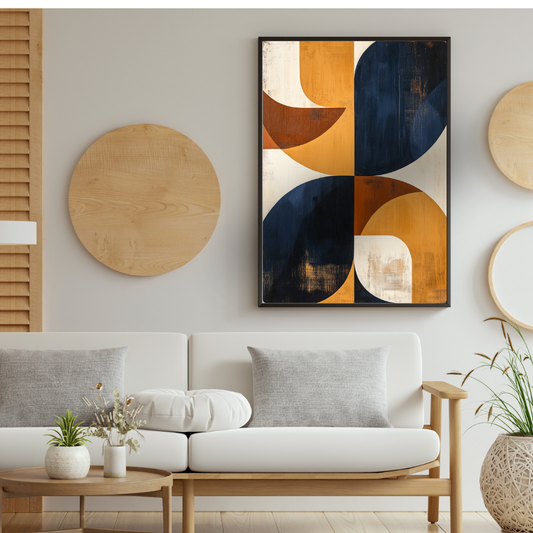 Mod Geometry - Mid-Century Abstract Shapes