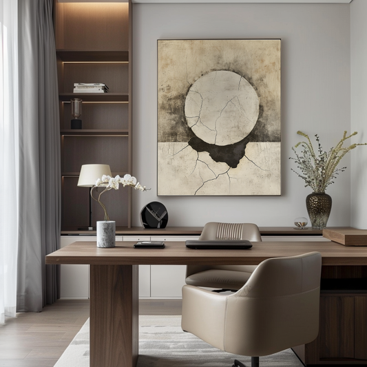 Shattered Moonrise – Wabi-Sabi Inspired Lunar Form