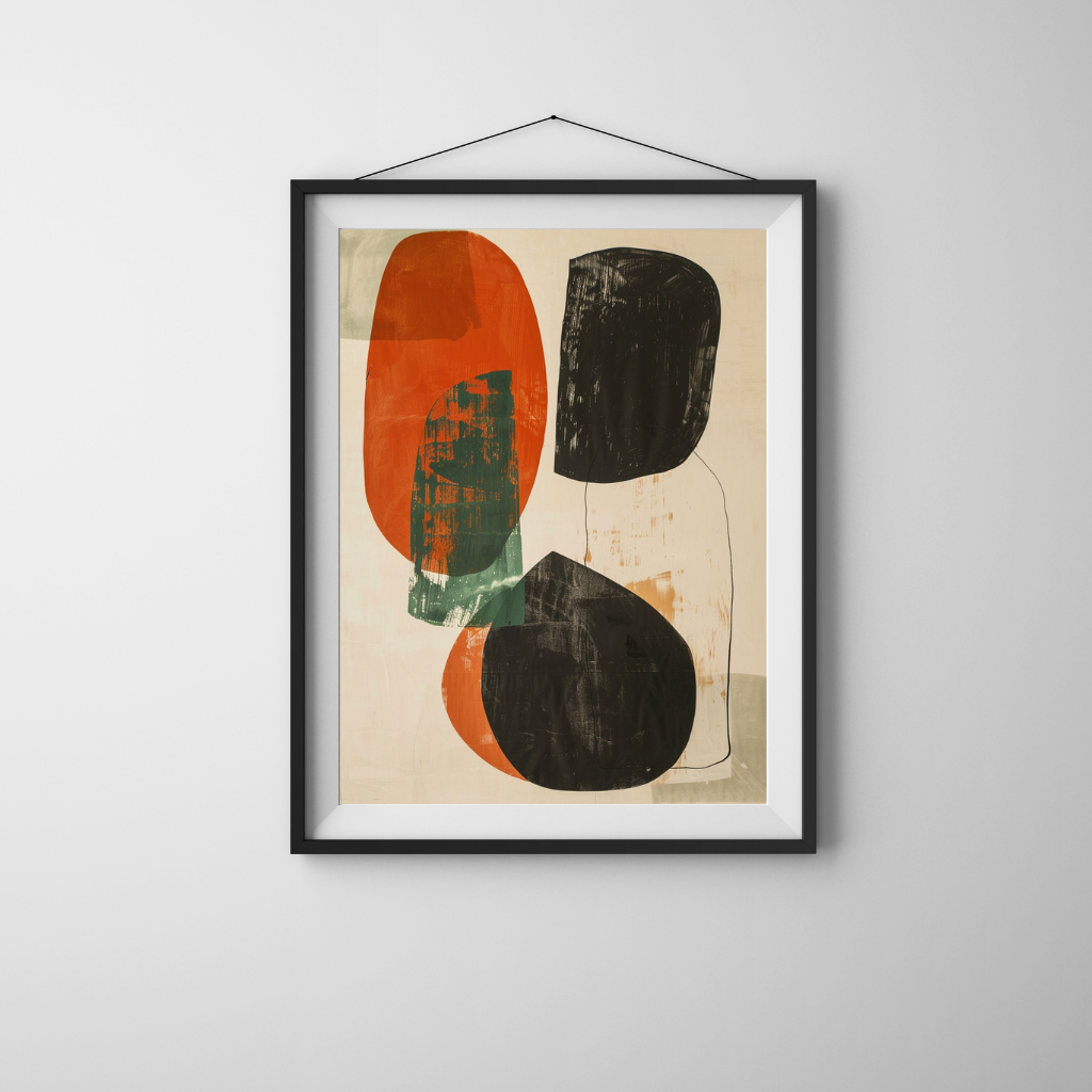 Terra Nova – Modern Organic Abstract Composition